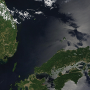 Climate Change, Technology and Innovation: Views from Korea and Japan Image - NASA image of Korea and Japan