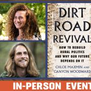 Democrats and Rural Voters: How to Rebuild Trust Image - speaker photos and cover of book