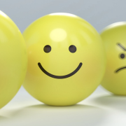 Image - balls with smiley and frowny faces