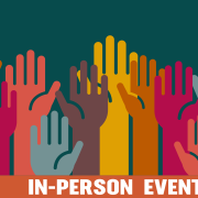 Danny Glover and Gus Newport: Why We Aspire to the Beloved Community Image - multicolored raised hands