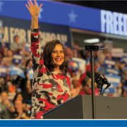 Image - the speaker and her book cover