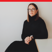 Image - the speaker and her book cover