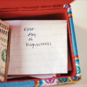 Image - student's items in a box