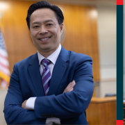 Image - the speakers and a book cover