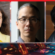 Image - the speakers and image of robot typing