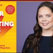 Image - the speaker and her book cover