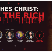 Image - the speakers and the event title