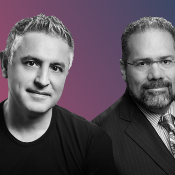 Image - Reza Aslan with Ray Suarez 