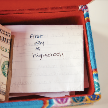 Image - student's items in a box