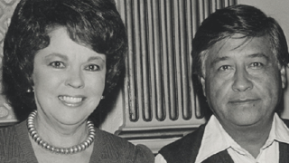 Image - Club President Shirley Temple Black with Cesar Chavez