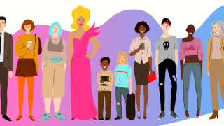 Image - illustration of various types of people