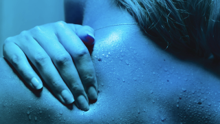 Image - hand on person's back