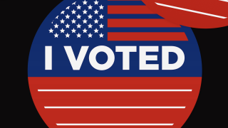 Image - I voted sticker