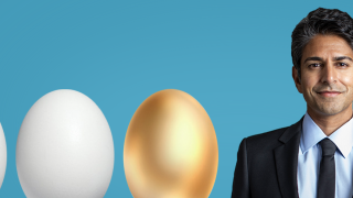 Image - Suneel Gupta and eggs