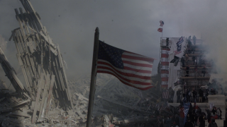Image - collage of images from the World Trade Center on 9/11