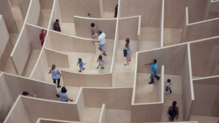 Image - people in a labyrinth