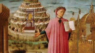 Image - detail from Dante painting