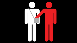 Image - pickpocket awareness image, by Paris 16/Wikimedia Commons