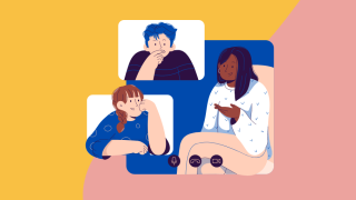 Image - illustration of 3 people