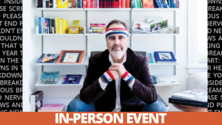 Image - Dave Pell and the title of his book