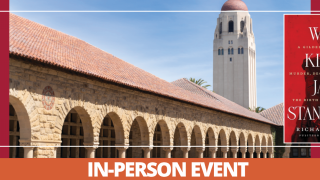 Image - Stanford campus and book cover