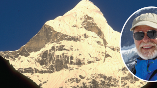 Image - Edwin Bernbaum and a mountain