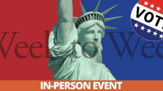 Imate - Statue of Liberty and VOTE sticker
