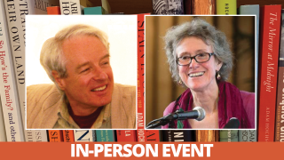 Image - photos of speakers and books