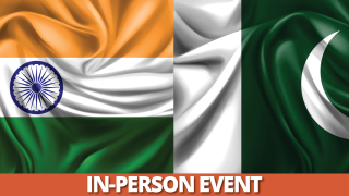 Image - flags of India and Pakistan