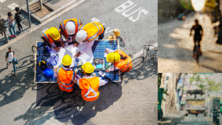Image - collage of street photos and planners