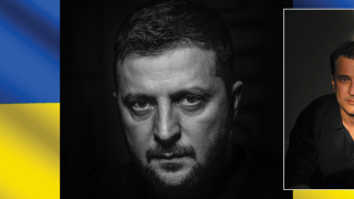 Image - Volodymyr Zelensky and Simon Shuster