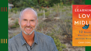 Image - Chip Conley and his book cover