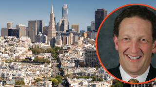 Image - Larry Baer and San Francisco skyline