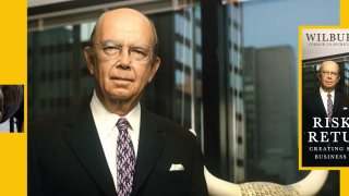 Image - Wilbur Ross and book cover