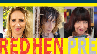 Image - the speakers and Red Hen Press logo