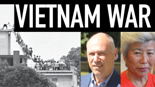Image - the speakers and helicopter evacuation in Saigon