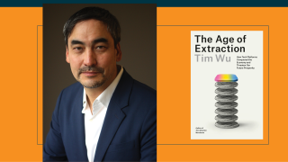 Image - Tim Wu and his book cover