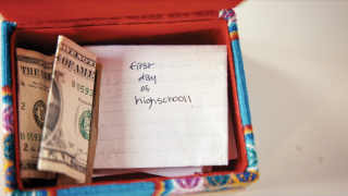 Image - student's items in a box