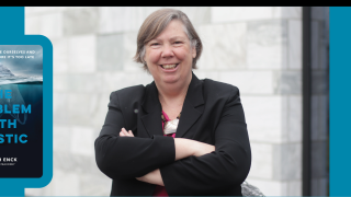 Image - the speaker and her book cover