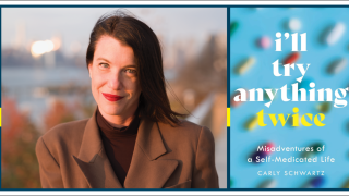 Image - the speaker and her book cover